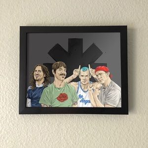 Red Hot Chili Peppers Wall Art